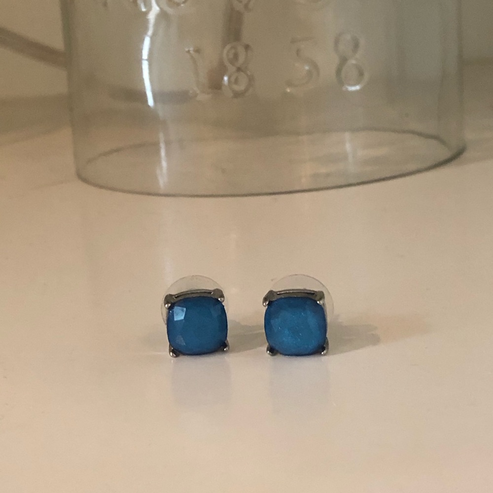 Blue studs